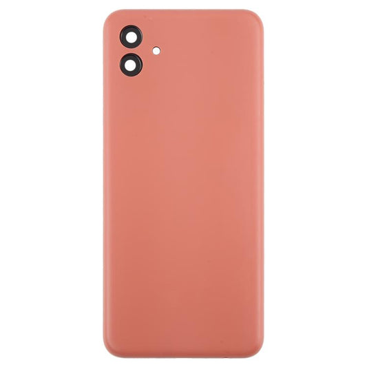 For Samsung Galaxy A04 SM-A045F Back Cover with Camera Lens Cover(Pink) - Back Cover by buy2fix | Online Shopping UK | buy2fix