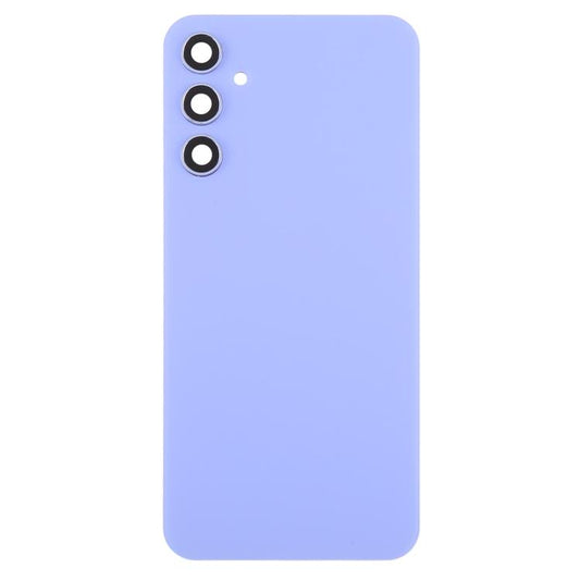 For Samsung Galaxy A34 SM-A346B Back Cover with Camera Lens Cover(Purple) - Back Cover by buy2fix | Online Shopping UK | buy2fix