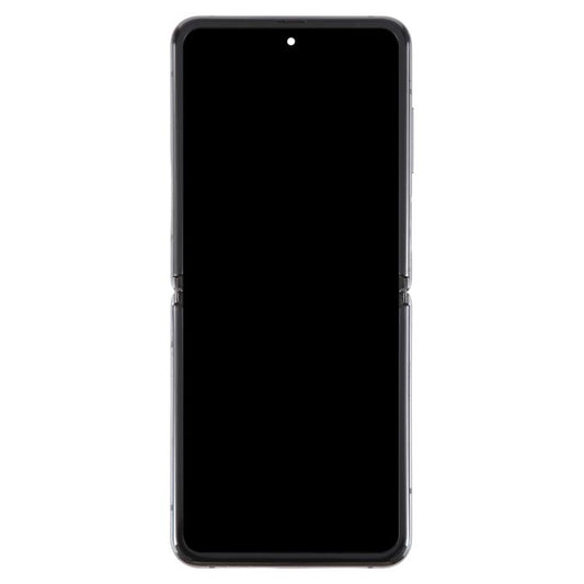 For Samsung Galaxy Z Flip 5G SM-F707 LCD Screen Digitizer Full Assembly with Frame (Grey) - LCD Screen by buy2fix | Online Shopping UK | buy2fix