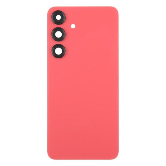For Samsung Galaxy S25+ SM-S936B OEM Back Cover with Camera Lens Cover(Red) - by buy2fix | Online Shopping UK | buy2fix