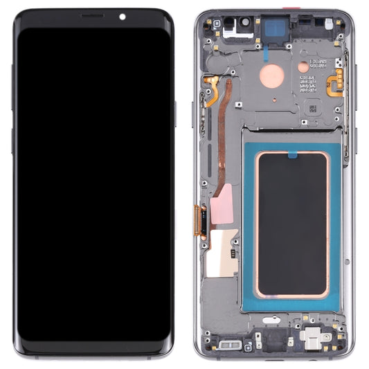 Original Super AMOLED LCD Screen for Galaxy S9 / G960F / DS / G960U / G960W / G9600 Digitizer Full Assembly with Frame (Grey) - LCD Screen by buy2fix | Online Shopping UK | buy2fix