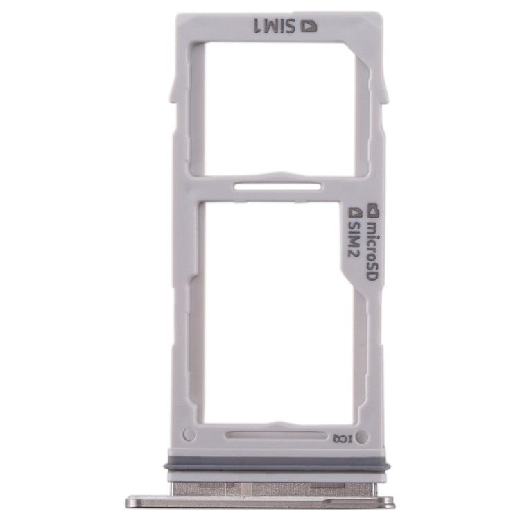 For Galaxy S10+ / S10 / S10e SIM Card Tray + SIM Card Tray / Micro SD Card Tray (White) - Card Tray by buy2fix | Online Shopping UK | buy2fix