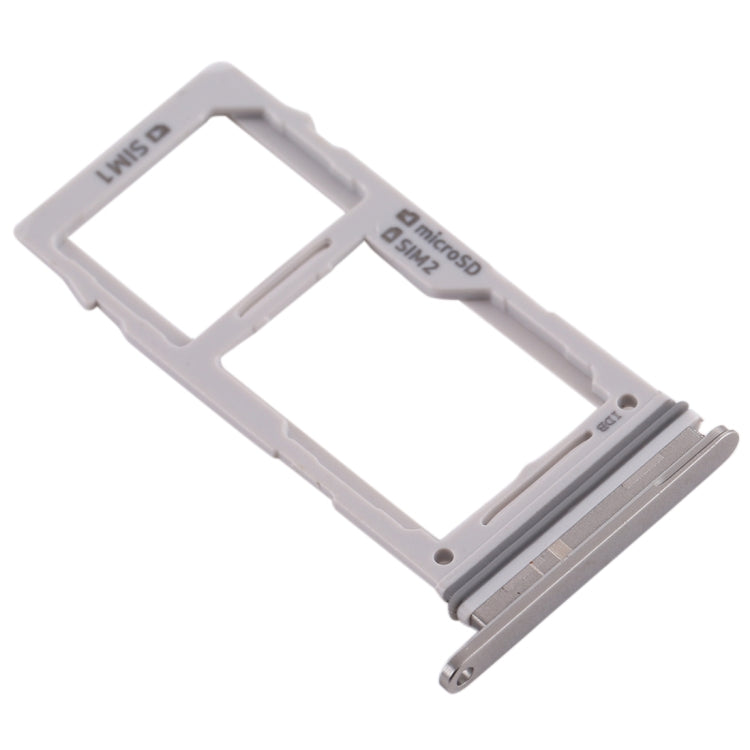 For Galaxy S10+ / S10 / S10e SIM Card Tray + SIM Card Tray / Micro SD Card Tray (White) - Card Tray by buy2fix | Online Shopping UK | buy2fix