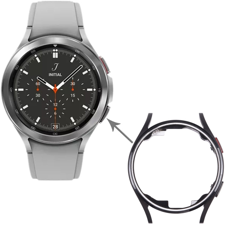 Original LCD Screen Frame Bezel Plate For Samsung Galaxy Watch4 40mm SM-R860 R865(Black) - Middle Frame by buy2fix | Online Shopping UK | buy2fix