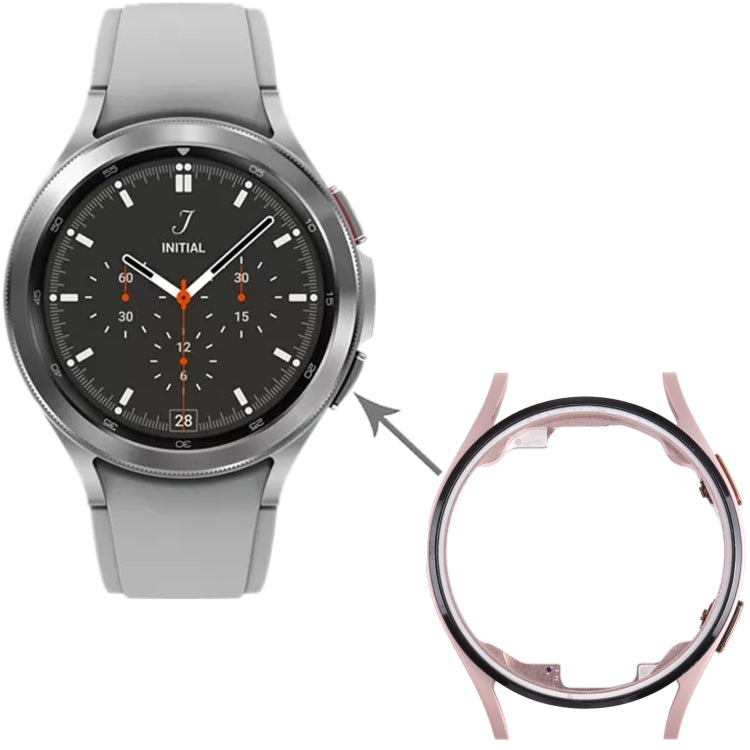 Original LCD Screen Frame Bezel Plate For Samsung Galaxy Watch4 40mm SM-R860 R865(Gold) - Middle Frame by buy2fix | Online Shopping UK | buy2fix