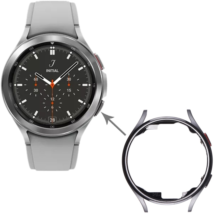 Original LCD Screen Frame Bezel Plate For Samsung Galaxy Watch4 44mm SM-R870 R875(Black) - Middle Frame by buy2fix | Online Shopping UK | buy2fix