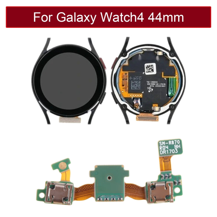 Original Power + Return + Microphone Flex Cable For Samsung Galaxy Watch4 44mm SM-R870 R875 - Flex Cable by buy2fix | Online Shopping UK | buy2fix