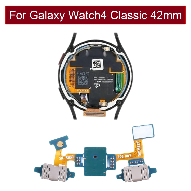 Original Power + Return + Microphone Flex Cable For Samsung Galaxy Watch4 Classic 42mm SM-R880 R885 - Flex Cable by buy2fix | Online Shopping UK | buy2fix