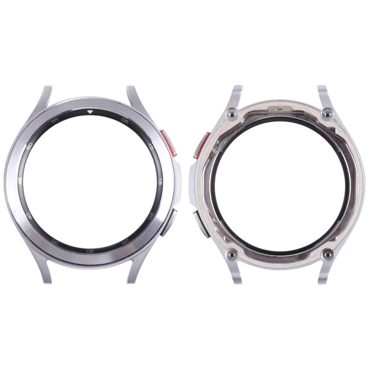 Original LCD Screen Frame Bezel Plate For Samsung Galaxy Watch4 Classic 46mm SM-R890 R895(Silver) - Middle Frame by buy2fix | Online Shopping UK | buy2fix