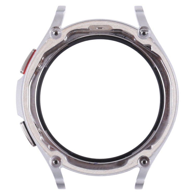 Original LCD Screen Frame Bezel Plate For Samsung Galaxy Watch4 Classic 46mm SM-R890 R895(Silver) - Middle Frame by buy2fix | Online Shopping UK | buy2fix