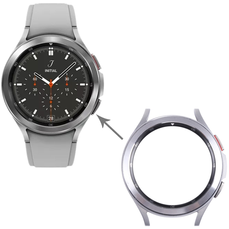 Original LCD Screen Frame Bezel Plate For Samsung Galaxy Watch4 Classic 46mm SM-R890 R895(Silver) - Middle Frame by buy2fix | Online Shopping UK | buy2fix