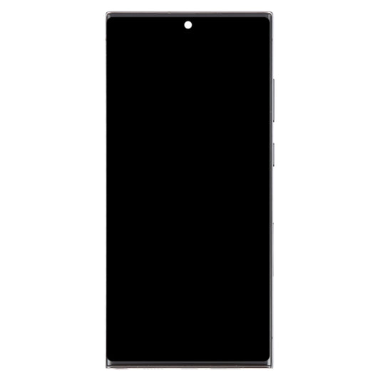 For Samsung Galaxy S23 Ultra 5G SM-S918U US Edition 6.78 inch OLED LCD Screen Digitizer Full Assembly with Frame (Green) - by buy2fix | Online Shopping UK | buy2fix