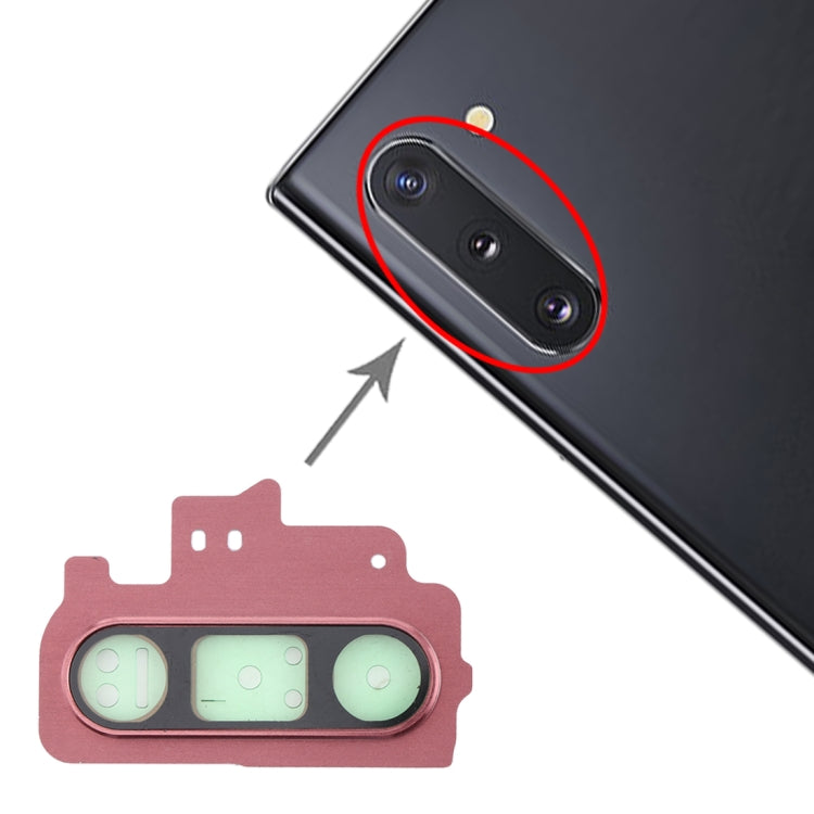 For Galaxy Note 10 10pcs Camera Lens Cover (Pink) - Camera Series by buy2fix | Online Shopping UK | buy2fix