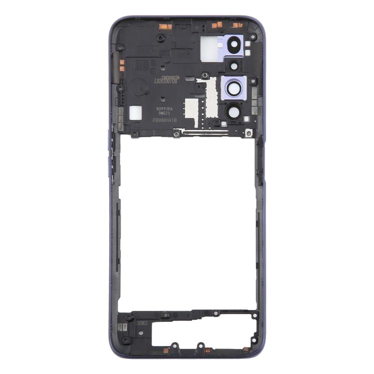 For Realme X3 / X3 SuperZoom RMX2142, RMX2081, RMX2085, RMX2083, RMX2086 Original Middle Frame Bezel Plate (Blue) - Frame Bezel Plate by buy2fix | Online Shopping UK | buy2fix