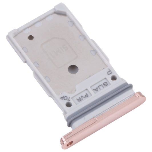 For Samsung Galaxy S22+ 5G / S22 5G / SM-S906B SM-S901B Original SIM Card Tray + SIM Card Tray (Gold) - by buy2fix | Online Shopping UK | buy2fix