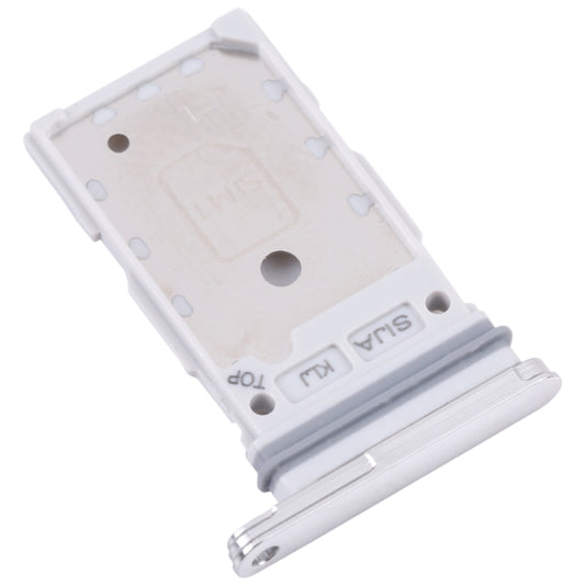 For Samsung Galaxy S22+ 5G / S22 5G / SM-S906B SM-S901B Original SIM Card Tray + SIM Card Tray (White) - by buy2fix | Online Shopping UK | buy2fix