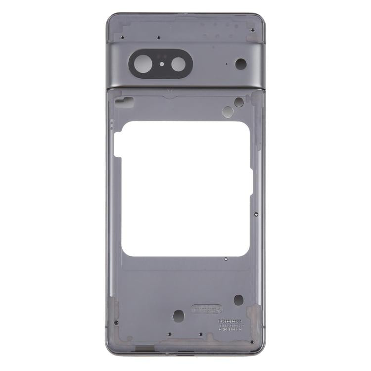 For Google Pixel 7 Front Housing LCD Frame Bezel Plate(Black) - Frame Bezel Plate by buy2fix | Online Shopping UK | buy2fix