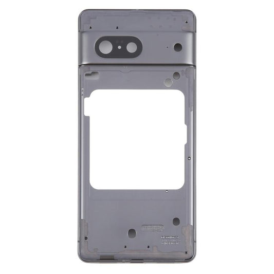 For Google Pixel 7 Front Housing LCD Frame Bezel Plate(Black) by buy2fix
