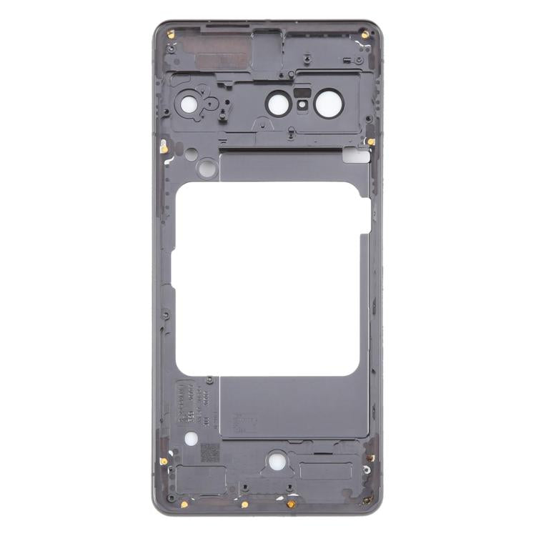For Google Pixel 7 Front Housing LCD Frame Bezel Plate(Black) - Frame Bezel Plate by buy2fix | Online Shopping UK | buy2fix
