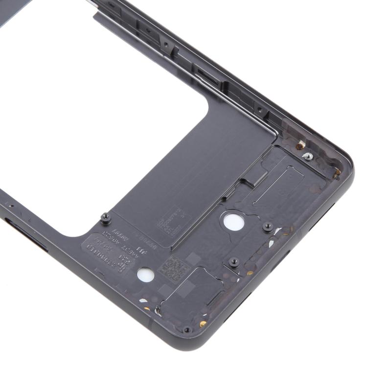 For Google Pixel 7 Front Housing LCD Frame Bezel Plate(Black) - Frame Bezel Plate by buy2fix | Online Shopping UK | buy2fix