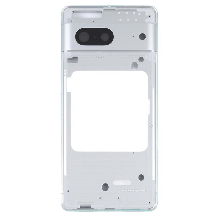 For Google Pixel 7 Front Housing LCD Frame Bezel Plate(Silver) - Frame Bezel Plate by buy2fix | Online Shopping UK | buy2fix
