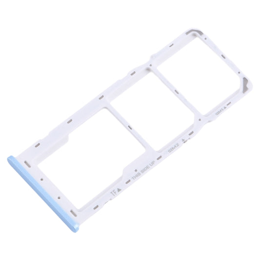 For TCL 30 SE / 30E / 305 / 306 Original SIM Card Tray + SIM Card Tray + Micro SD Card Tray (Baby Blue) by buy2fix