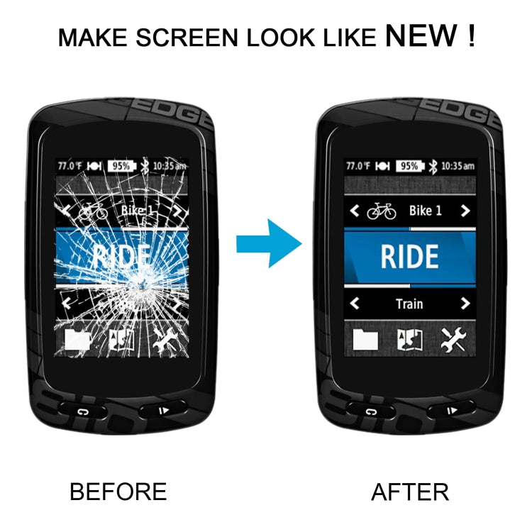 For Garmin Edge 800 Original LCD Screen with Digitizer Full Assembly - For Garmin by buy2fix | Online Shopping UK | buy2fix