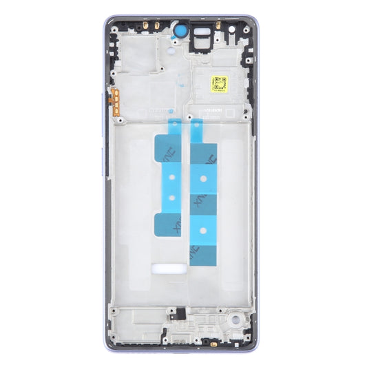 For Xiaomi Poco M6 Pro 4G Original Front Housing LCD Frame Bezel Plate (Purple) by buy2fix