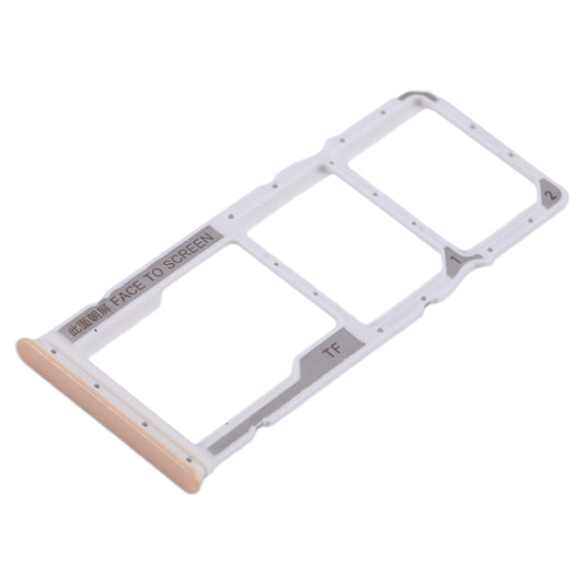 For Xiaomi Redmi Note 12 4G SIM Card Tray + SIM Card Tray + Micro SD Card Tray (Pink) by buy2fix