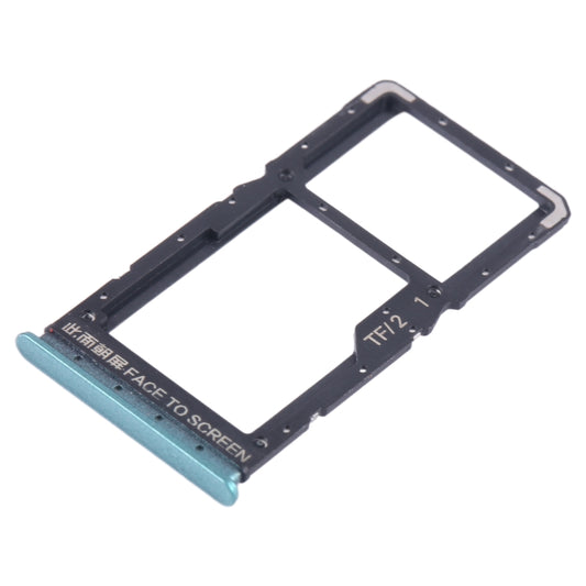 For Xiaomi Redmi Note 12 5G SIM Card Tray + SIM / Micro SD Card Tray (Green) by buy2fix