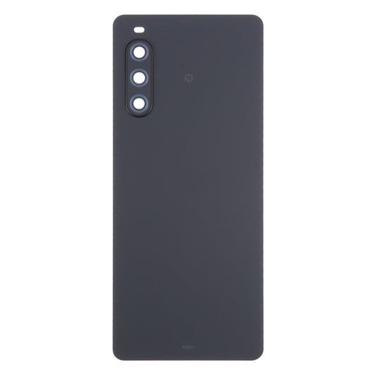 For Sony Xperia 10 V Original Battery Back Cover with Camera Lens Cover(Black) by buy2fix