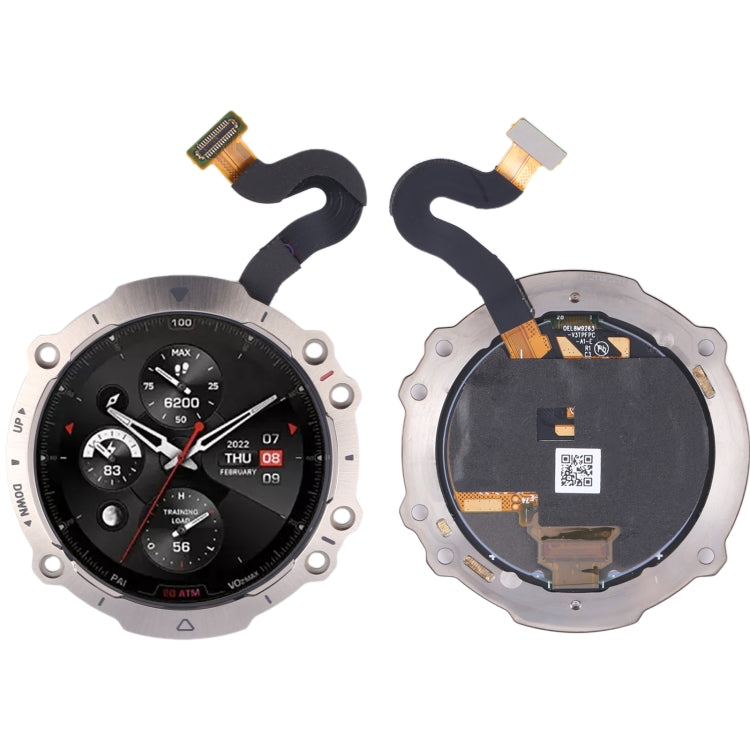 For Amazfit Falcon Original LCD Screen Digitizer Full Assembly With Frame (Red) - For Amazfit by buy2fix | Online Shopping UK | buy2fix
