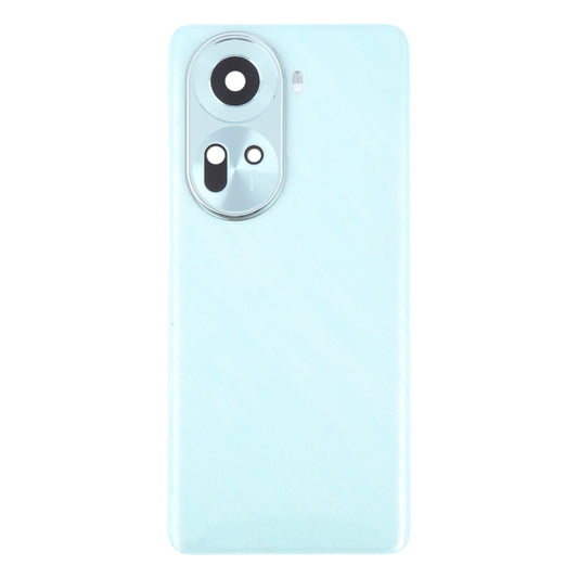 For OPPO Reno11 Global Original Battery Back Cover with Camera Lens Cover(Green) by buy2fix