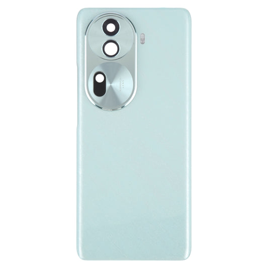 For OPPO Reno11 5G Original Battery Back Cover with Camera Lens Cover(Green) by buy2fix
