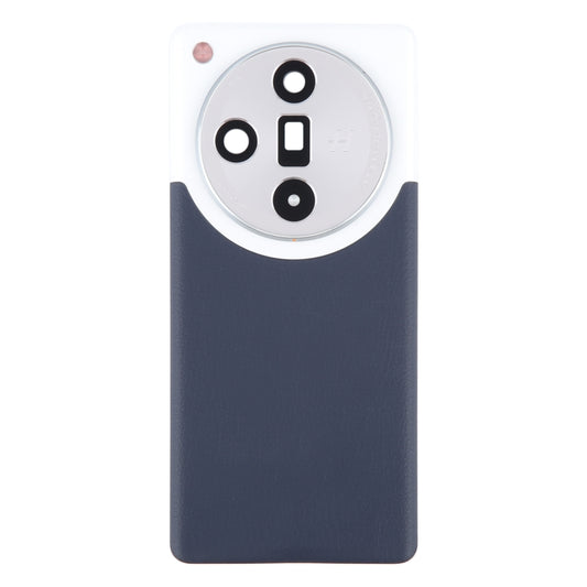 For OPPO Find X7 Original Battery Back Cover with Camera Lens Cover(Blue) by buy2fix
