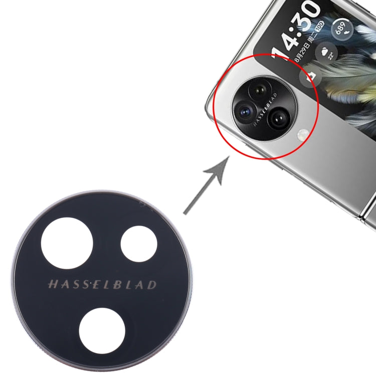 For OPPO Find N3 Flip Original Camera Lens Cover (Black) by buy2fix