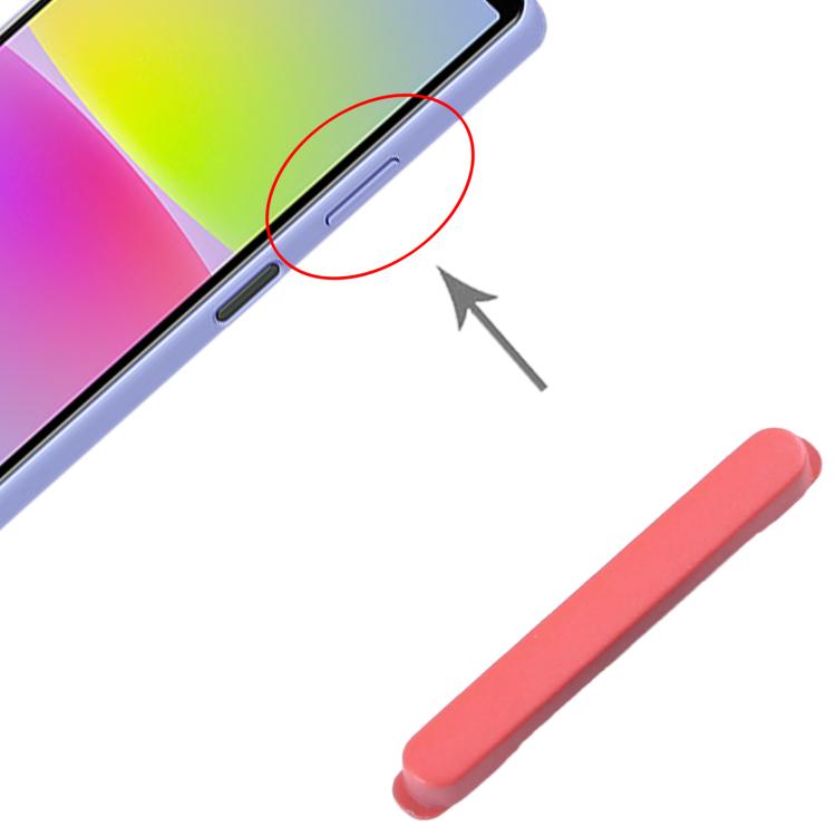 For Sony Xperia 10 IV Original Power Button and Volume Control Button (Red) by buy2fix