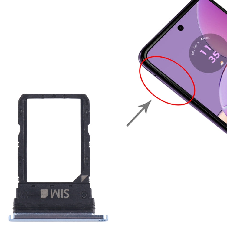 For Motorola Razr 40 Ultra Original SIM Card Tray (Blue) by buy2fix