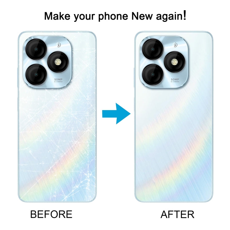 For itel P55 Original Battery Back Cover(Purple) - by buy2fix | Online Shopping UK | buy2fix
