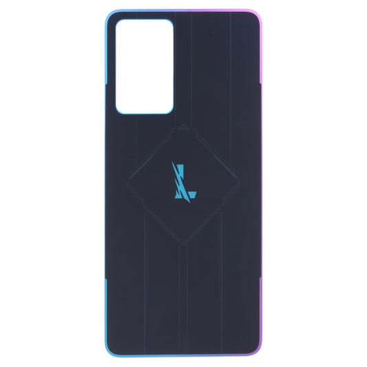 For OPPO Reno7 Pro 5G Original Glass Battery Back Cover (Colorful Black) by buy2fix