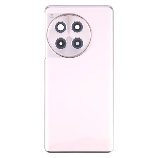 For OnePlus Ace 3 PJE110 Original Glass Battery Back Cover with Camera Lens(Rose Gold) by buy2fix