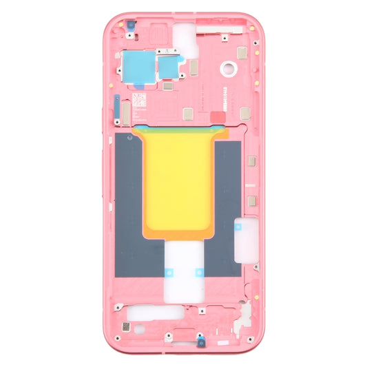 For Google Pixel 9 Original Front Housing LCD Frame Bezel Plate (Red) by buy2fix