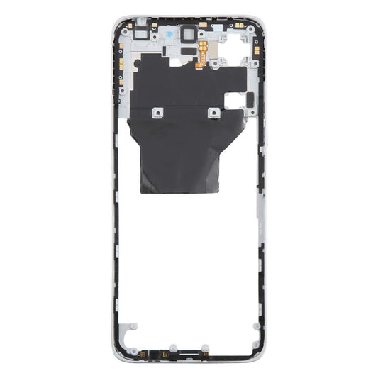 For Xiaomi Redmi Note 13R Original Middle Frame Bezel Plate (Silver) - Frame Bezel Plate by buy2fix | Online Shopping UK | buy2fix