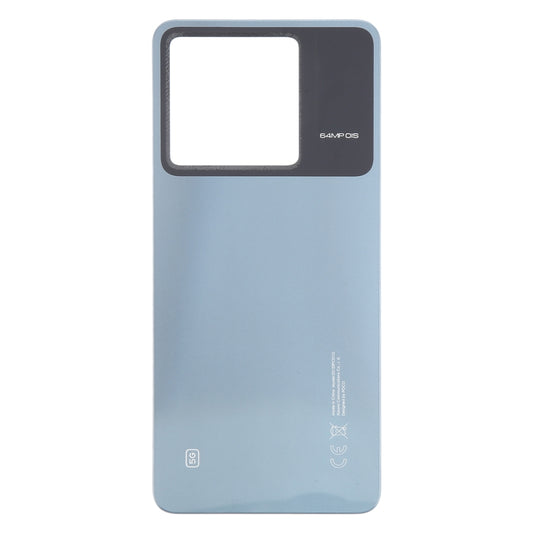 For Xiaomi Poco X6 5G Original Battery Back Cover(Blue) by buy2fix