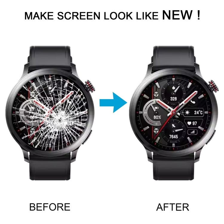 For Honor Watch 4 Pro Original LCD Screen and Digitizer Full Assembly With Frame (Silver) - For Honor by buy2fix | Online Shopping UK | buy2fix