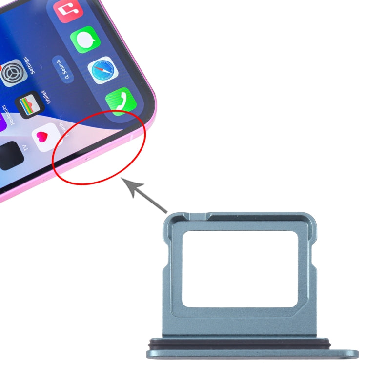 For iPhone 16 SIM + SIM Card Tray (Green) by buy2fix
