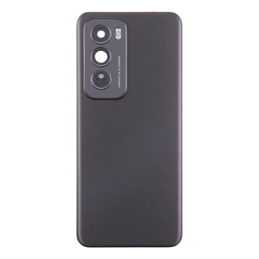 For OPPO Reno12 Global Original Battery Back Cover with Camera Lens Cover(Black) by buy2fix