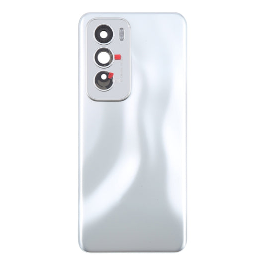 For OPPO Reno12 Global Original Battery Back Cover with Camera Lens Cover(Silver) by buy2fix