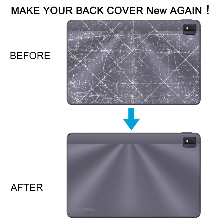 For TCL 10 TabMax 4G Original Battery Back Cover(Blue) - For TCL by buy2fix | Online Shopping UK | buy2fix