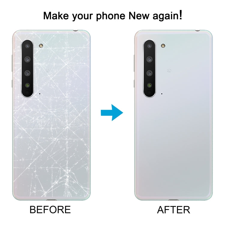 For Sharp Aquos R5G Original Battery Back Cover(Black) - Others by buy2fix | Online Shopping UK | buy2fix